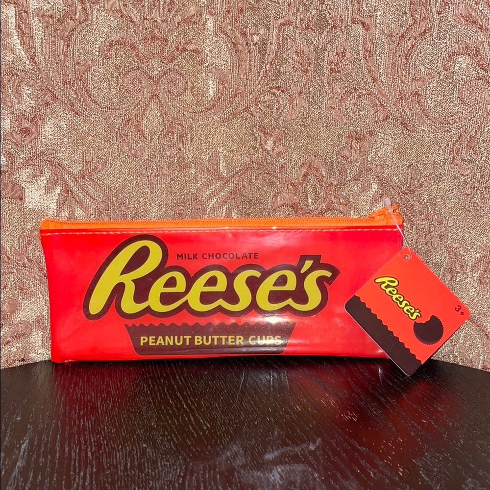 NWT Reese's Red Pencil Case